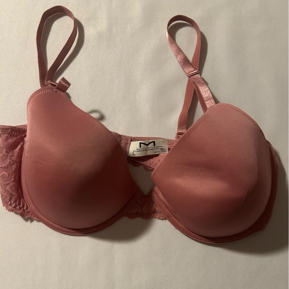 Maidenform Satin Pink Bra